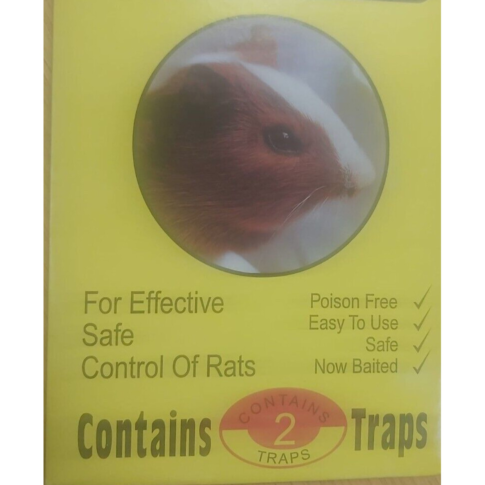 2Pack Sticky Cockroach Rat Traps Allure Effective Trap Board Catcher Pad